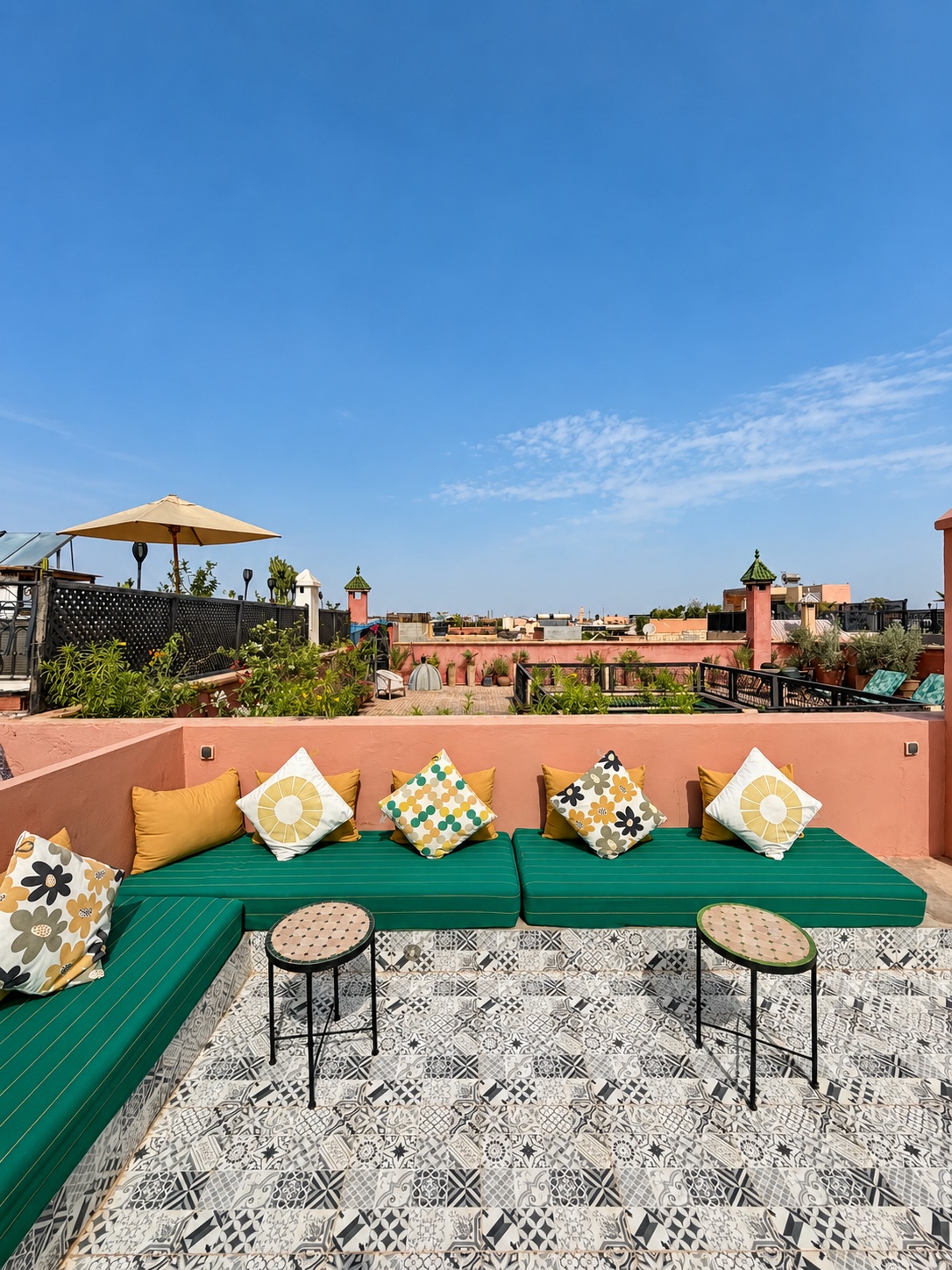 Views across the medina rooftops